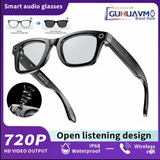AI Smart Glasses with 8MP Camera Video Recording 100+ Languages Translation Sunglasses Bluetooth Call Music Play Men Women 2025