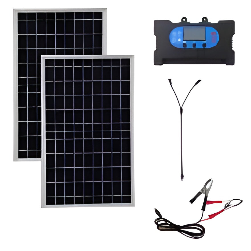 20W 18V Outdoor Solar Charger 18V 10W Flexible Solar Panel Kit with10A controller For Travel Camping Phone Car Battery Generator