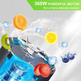 2025 new portable electric wireless juicer USB charging 700ml large-capacity large household juicer Fruit sctional 700ML Blender