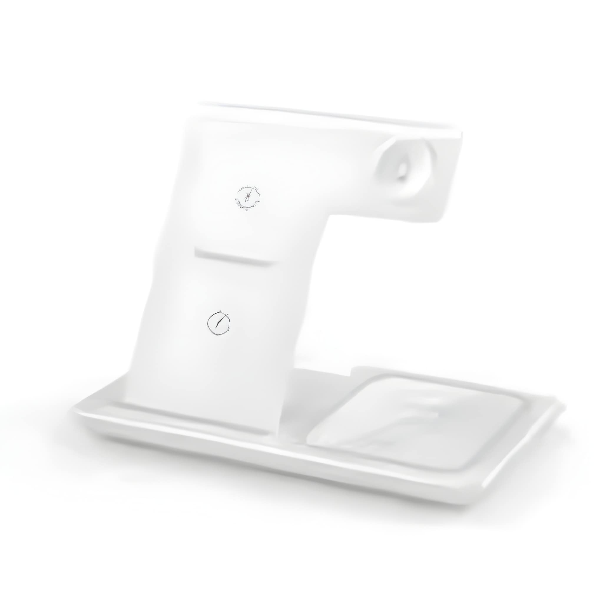 30W LED Fast Wireless Charger Stand 3 in 1 Foldable Charging Station For iPhone 15 14 13 12 11 Apple Watch 9 8 7 6 5 Air pods Pro