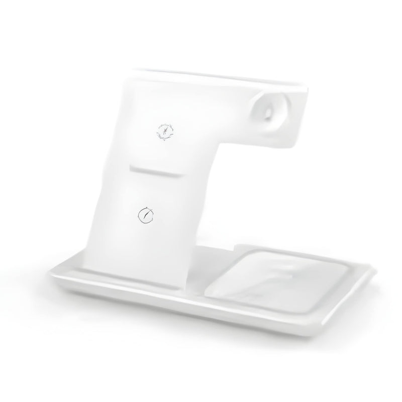 30W LED Fast Wireless Charger Stand 3 in 1 Foldable Charging Station For iPhone 15 14 13 12 11 Apple Watch 9 8 7 6 5 Air pods Pro